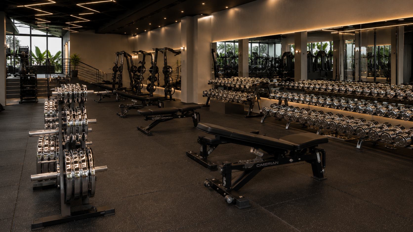 Equipamentos de musculação premium